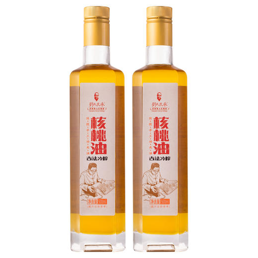 刘氏良承 古法核桃油 特级初榨礼盒500ml*2-YGF 商品图1