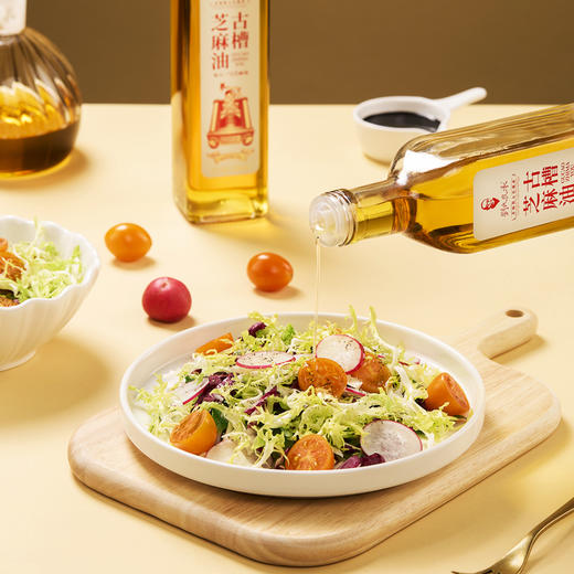 刘氏良承 古法冷压榨特级芝麻油礼盒500ml*2-YGF 商品图4