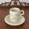 英国1970s Hornsea  Fleur鸢尾花瘦高咖啡杯碟2pcs 商品缩略图1