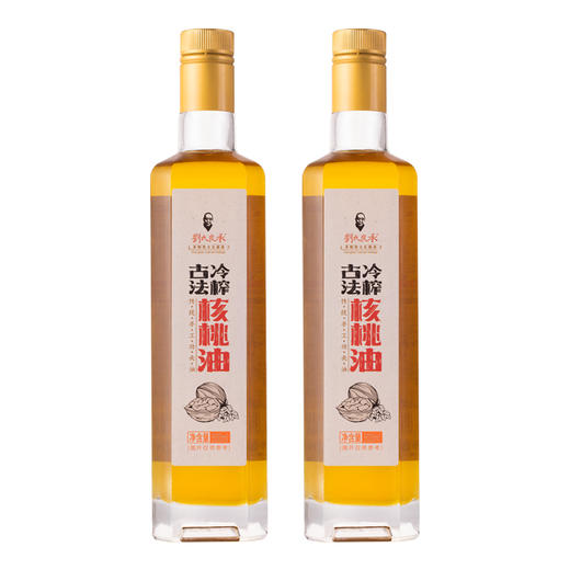 刘氏良承 古法核桃油 头道初榨礼盒500ml*2-YGF 商品图4