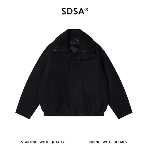 SDSA男士秋冬新款痞帅男装韩系宽松羽绒服时尚百搭保暖外套设计 商品图0
