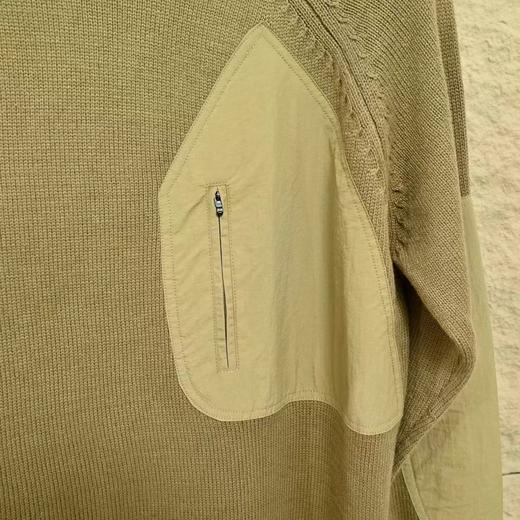 D121144男士后背5D凹凸大鸟贴袋针织衫毛衣 商品图10