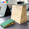 幼儿园木制跳箱跳马防护垫助跳板组合套装 商品缩略图2