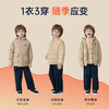 【鹅绒】儿童羽绒服2025秋冬款男童连帽三合一冲锋衣外套夹克风衣 商品缩略图1