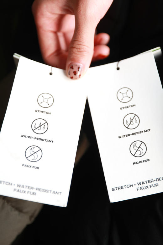 气质女神款！！又仙又欲の大毛领中长款风衣衍缝棉服外套A121268 商品图13