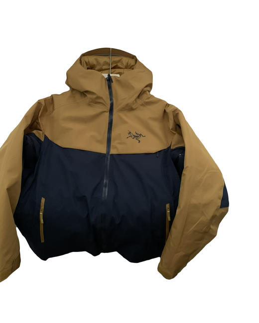 中性款拼接连帽冲锋衣羽绒服ji003 商品图0