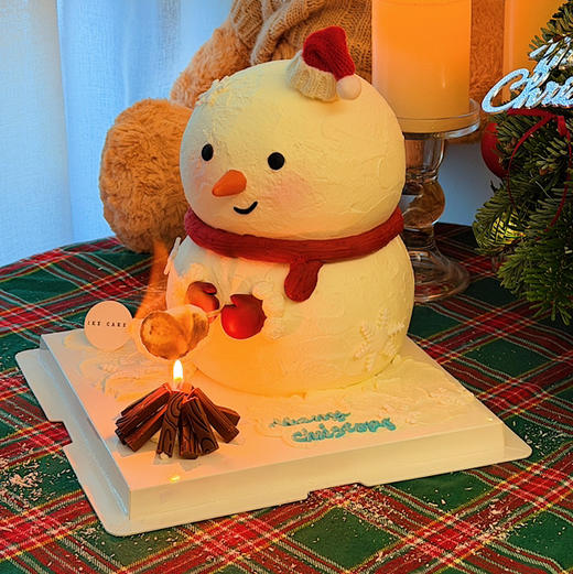 烤棉花糖的雪人 ｜圣诞 商品图2