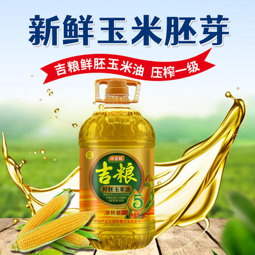 【吉供优选】吉粮鲜胚玉米油5L 商品图2