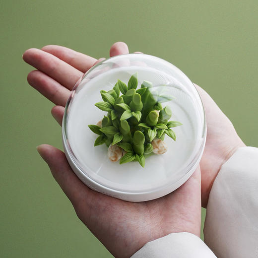 【非遗陶瓷手捏花传承】2026 马年富竹节节高套组 商品图8