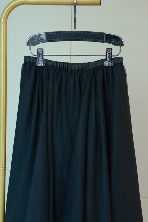 小步舞曲|优雅不规则网纱半裙 商品图1