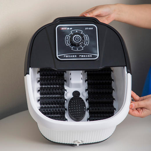 热卖！边泡边按，爽！鼎泰 按摩恒温足浴盆 冬季必备 恒温发热 足底按摩 温暖双足 商品图7