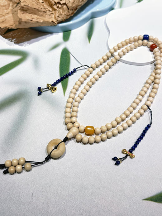 天语龙吟原创手工佛珠念珠计数珠计数器翡翠玛瑙水晶青金石蜜蜡DIY计数器佛珠计数器 商品图3