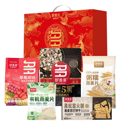 【好麦多】心享健康谷物大礼盒1198g 商品图1
