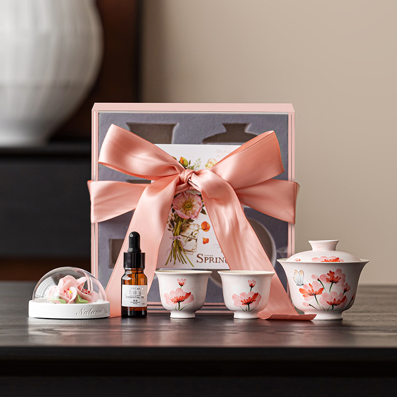 【非遗陶瓷手捏花传承】2026 汐岚萃蝶·手绘虞美人