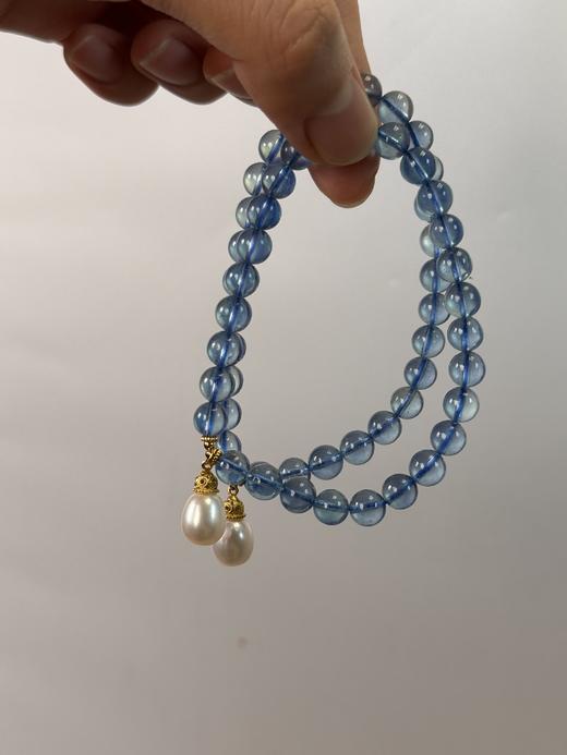 ² 【安然水晶】沁澜悦心-海蓝宝粉水晶手串-LS-437 (48小时鉴赏期) HM02-CRMM-ARSJ 商品图3