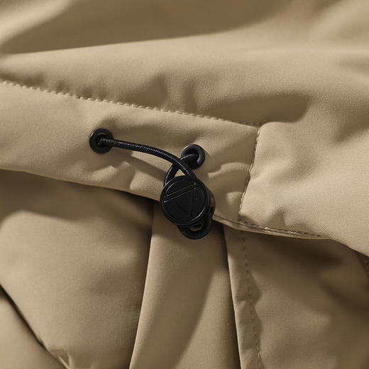 【硬汉风格 防风锁温 耐磨抗撕裂】冬季防风连帽石墨烯大码棉服 （B1-M5311） 商品图8