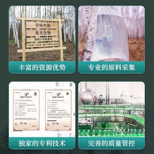 白桦小镇白桦树汁320ml*12瓶 商品图3