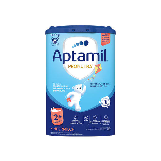 【保税】新旧包装随机发 德国 爱他美（Aptamil）pre段1段2段3段1+段2+段婴儿配方奶粉易乐罐蓝罐 800g 商品图6