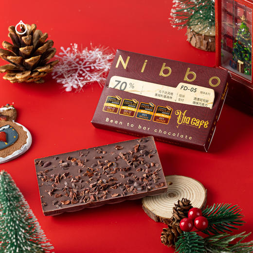 企鹅市集|Nibbo冬日限定増味巧克力45g 国产先锋精巧品牌  热红酒/牦牛奶酪/姜饼/藏红苹果/香野草莓/玛萨拉奶茶 精品巧克力 商品图1