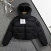 D121154精准保暖轻盈廓形立领女款短款羽绒服 商品缩略图4