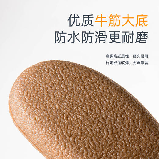 【彩色毛毡包跟鞋】珂缔缘冬季居家包跟男女士家用室内木地板防滑毛绒保暖棉拖鞋多款式可选 商品图9