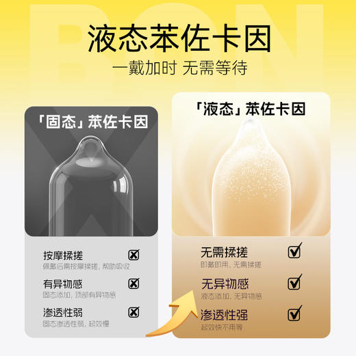 【年末亏本清仓】杰士邦黄金持久紧型避孕安全套 3只/6只/10只 商品图1