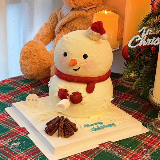 烤棉花糖的雪人 ｜圣诞 商品图5