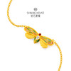 【灵瑞降喜系列】钻石世家  古法黄金萤火虫珐琅古法金钻石项链 足金黄金项链【黄金产品不支持无理由退换货】预计3-5天发货 商品缩略图2