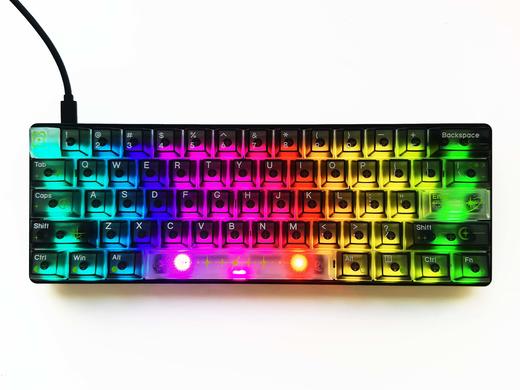 【WXXXTING同厂秀育代工  】61键热插拔RGB背光悬浮式磁轴键盘 商品图4