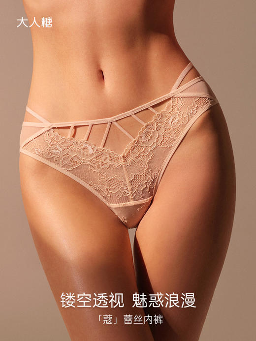 「蔻」蕾丝内裤|性感镂空蕾丝 透视情趣 商品图1