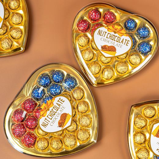 香港怡可缘金色18粒24粒彩色巧克力礼盒情人儿童教师过节日伴手礼 商品图3