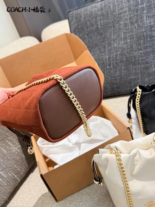 D121140软糯羊皮绗缝mini云朵包单肩斜挎包 商品图8