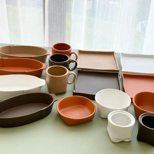 【出口餐具尾单-福利专场】墨西哥🇲🇽HA*US折纸系列陶瓷杯碗/马克杯/托盘/长方形盘等【CJ05】 商品图1