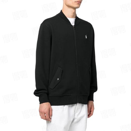 D121167小马刺绣Logo纯色棒球领长袖情侣秋冬拉链夹克外套 商品图14