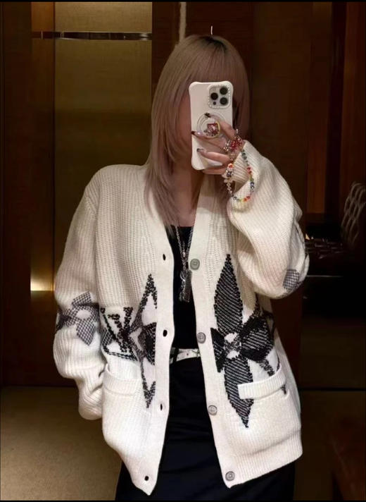 驴家 最新款 绵羊毛开衫 (KX*MM) 商品图5