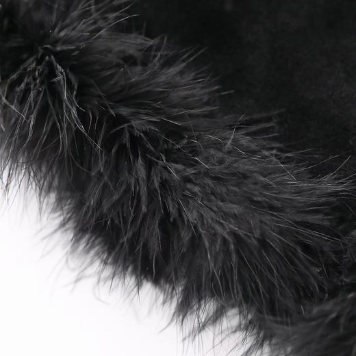 D121146时尚百搭加绒拼接半身裙女秋冬装气质显瘦直筒裙子 商品图14