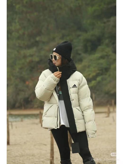 D121120冬季美式潮流抗寒90鸭绒羽绒服男女情侣款连帽羽绒服 商品图2