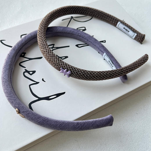 简约可爱百搭软磨毛细发箍JTLLZ发箍-纪念日百货门店同款167145391 商品图0