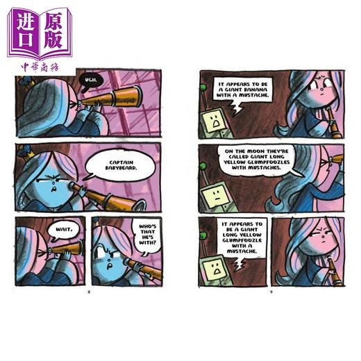 【中商原版】宇宙第一猫4 The First Cat in Space and the Baby Pirate's Revenge 英文原版 儿童图画小说 绘本故事 进口童书 商品图4