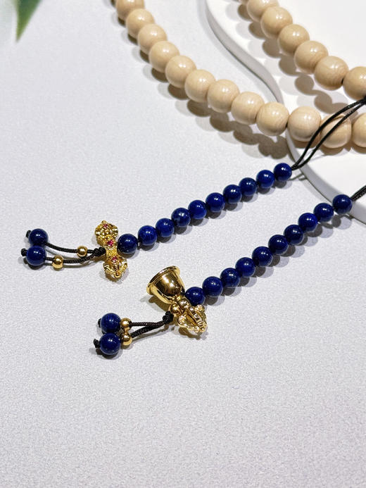 天语龙吟原创手工佛珠念珠计数珠计数器翡翠玛瑙水晶青金石蜜蜡DIY计数器佛珠计数器 商品图7