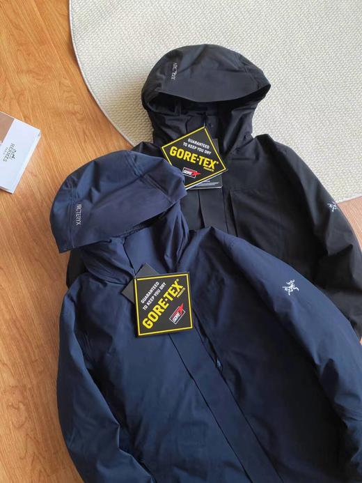 D121147男款连帽羽绒服防风防水保暖派克大衣 商品图2