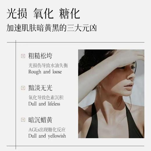 进口NOUGAT光蕴焕白柔润身体精华乳 三抗果酸美白身体乳 保湿滋润皮肤干燥补水止痒烟酰胺留香女男 商品图4