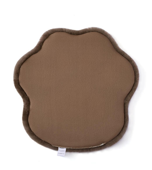 【澳洲品牌】EVERAU   纯羊毛椅垫小垫沙发垫坐垫羊剪绒短毛餐椅垫 小熊爪垫座垫冬季羊皮椅垫EAZ067 商品图2