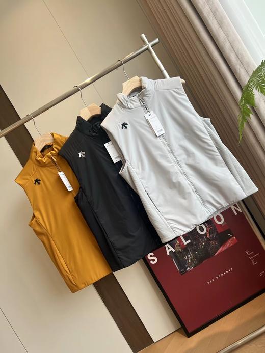 D121116新款立体小标轻便保暖修身无袖马甲男款 商品图2