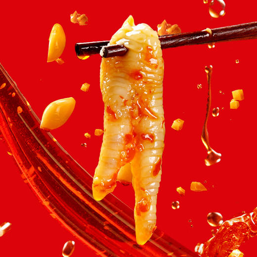 小胡鸭川辣蒜香凤爪258g*3袋 商品图3