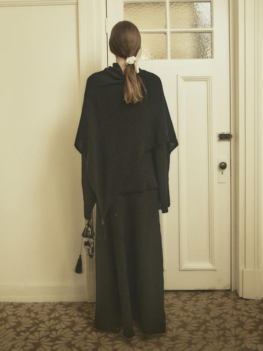 VC｜HD25007 Lotta wide skirt [ 半身裙 酒红 / 黑 ]【HOLIDAY】 商品图2