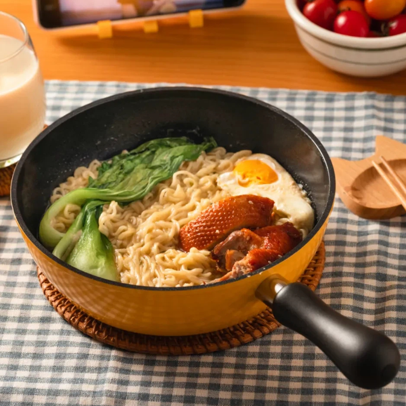 LINKE小炒锅饱饱锅|美食博主爱用的万能锅！高颜值超出镜，十项全能煎炒炖煮样样行！