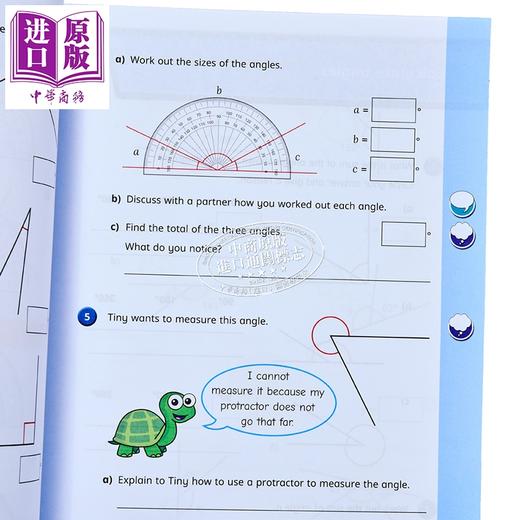 【中商原版】英国白玫瑰数学练习册六年级夏季套装2册 White Rose Math Year 6 Summer Block 1-2 小学图形位置方向 英文原版 商品图1