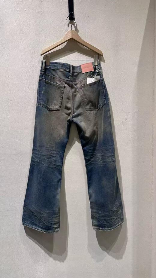 女款做旧牛仔裤长裤la001 商品图1