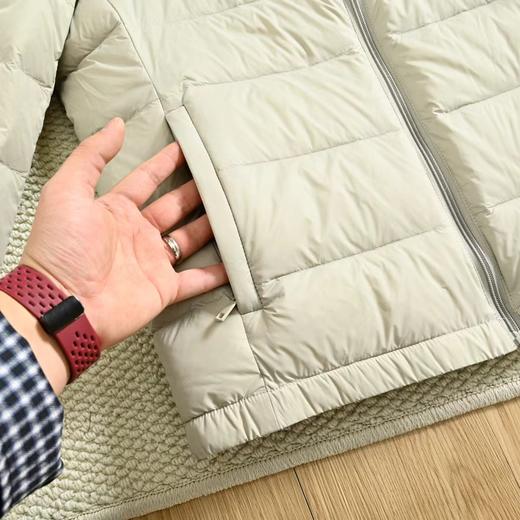 D121159冬季新款商务休闲轻薄连帽羽绒服男女同款 商品图13